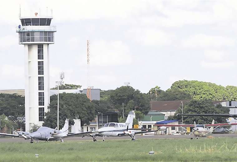 Aeropuerto El Trompillo /Foto de archivo: EL DEBER