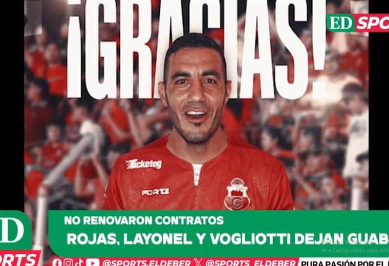 Guabirá deja marcharse a Javier Rojas, Layonel Figueroa y Juan Vogliotti (video)