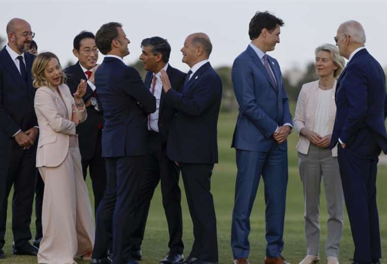 Las relaciones comerciales con China centran los debates de la segunda jornada del G7