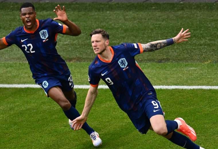 Países Bajos logró una ajustada victoria (2-1) ante Polonia en su debut en la Eurocopa