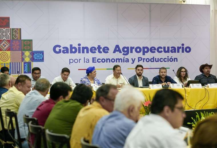 Gabiente agropecuario en Santa Cruz 