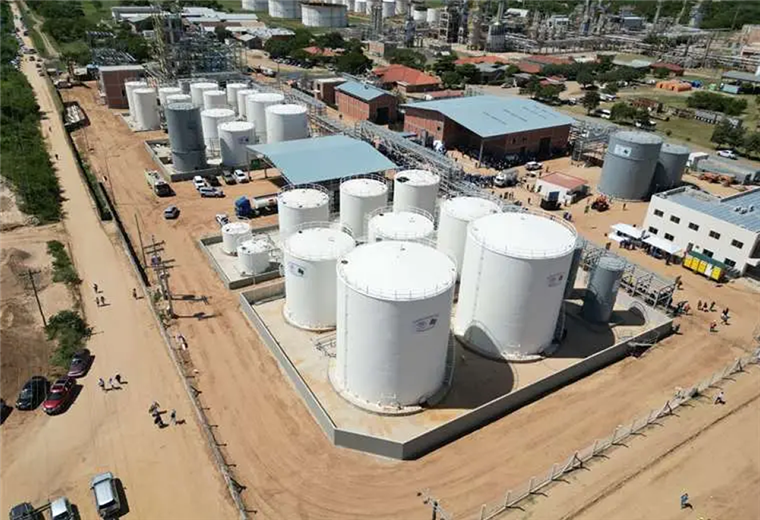 El Gobierno inauguró la primera planta de biodiésel en Santa Cruz, en marzo