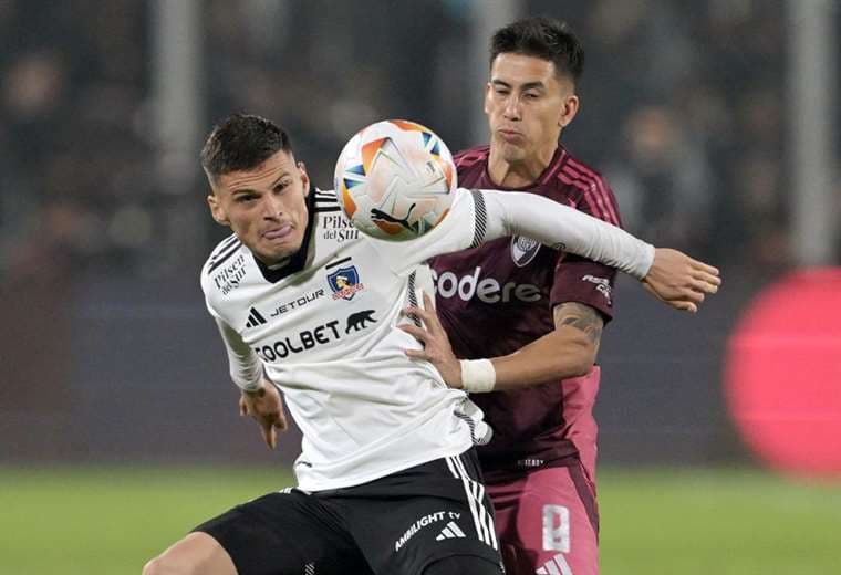 Colo Colo y River Plate empataron (1-1) en la ida de cuartos de la Libertadores