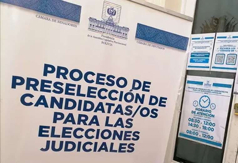 Comisión deja en manos de la Asamblea el futuro de las judiciales y espera que Choquehuanca se pronuncie